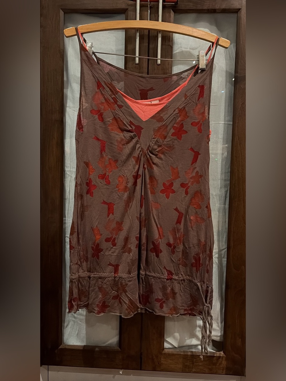 Floral Layered Sleeveless Tank Top